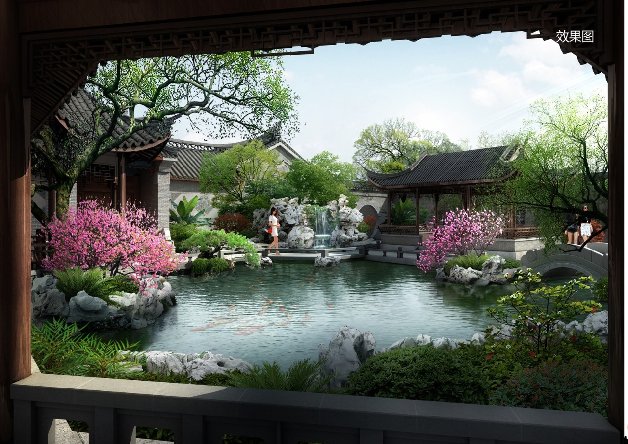 桃花源古镇四合院,望族的精神版图、名门的身份象征