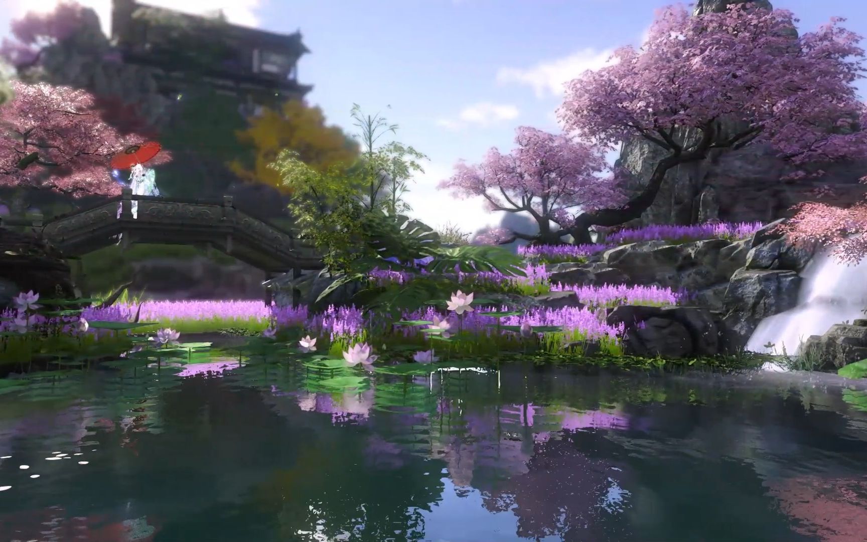 【逆水寒庄园】十级产业盲盒,风景动态展示.