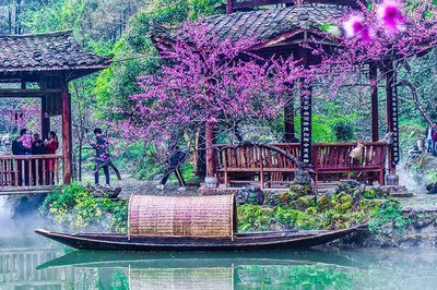 传说中的桃花源，居然隐藏在这儿，美的如此不真实